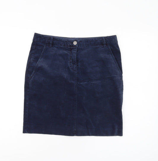 Tommy Hilfiger Women's Blue Straight Skirt Size 6