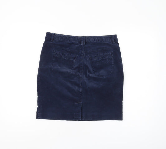 Tommy Hilfiger Women's Blue Straight Skirt Size 6