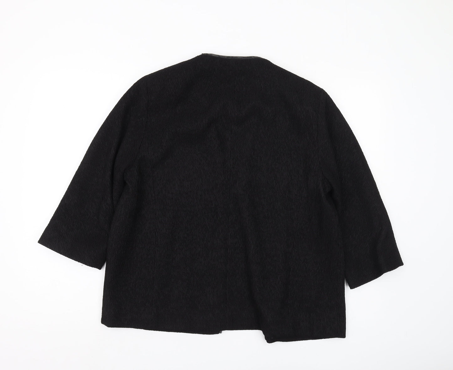Windsmoor Women's Black Cape UK 12 Casual Formal