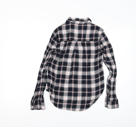 Abercrombie Kids Girls Multicoloured Plaid Button-Up Shirt 11-12Y
