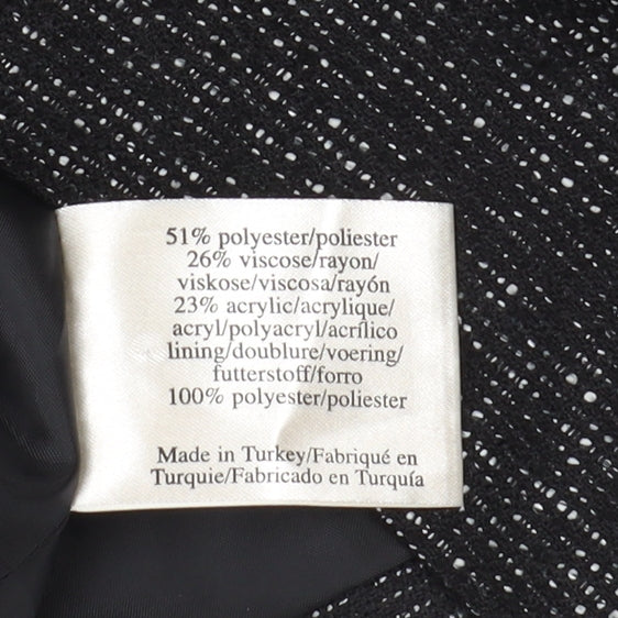 Laura Ashley Women’s Black Blazer Size 14 Lined Elegant