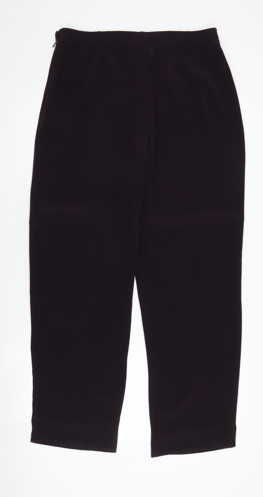 Windsmoor Women's Black Trousers Size 12 Business Casual
