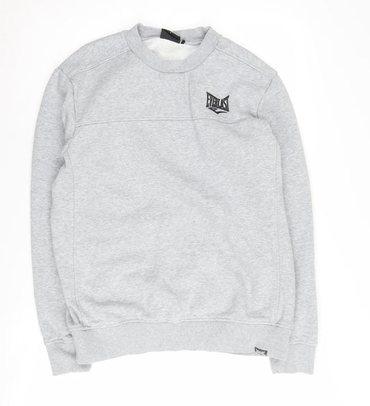 Everlast Men's Grey Pullover Sweatshirt L