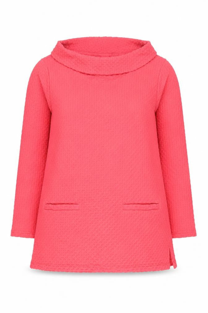 Womens UK 8 Regular Laura Ashley Pink Tunic Textured