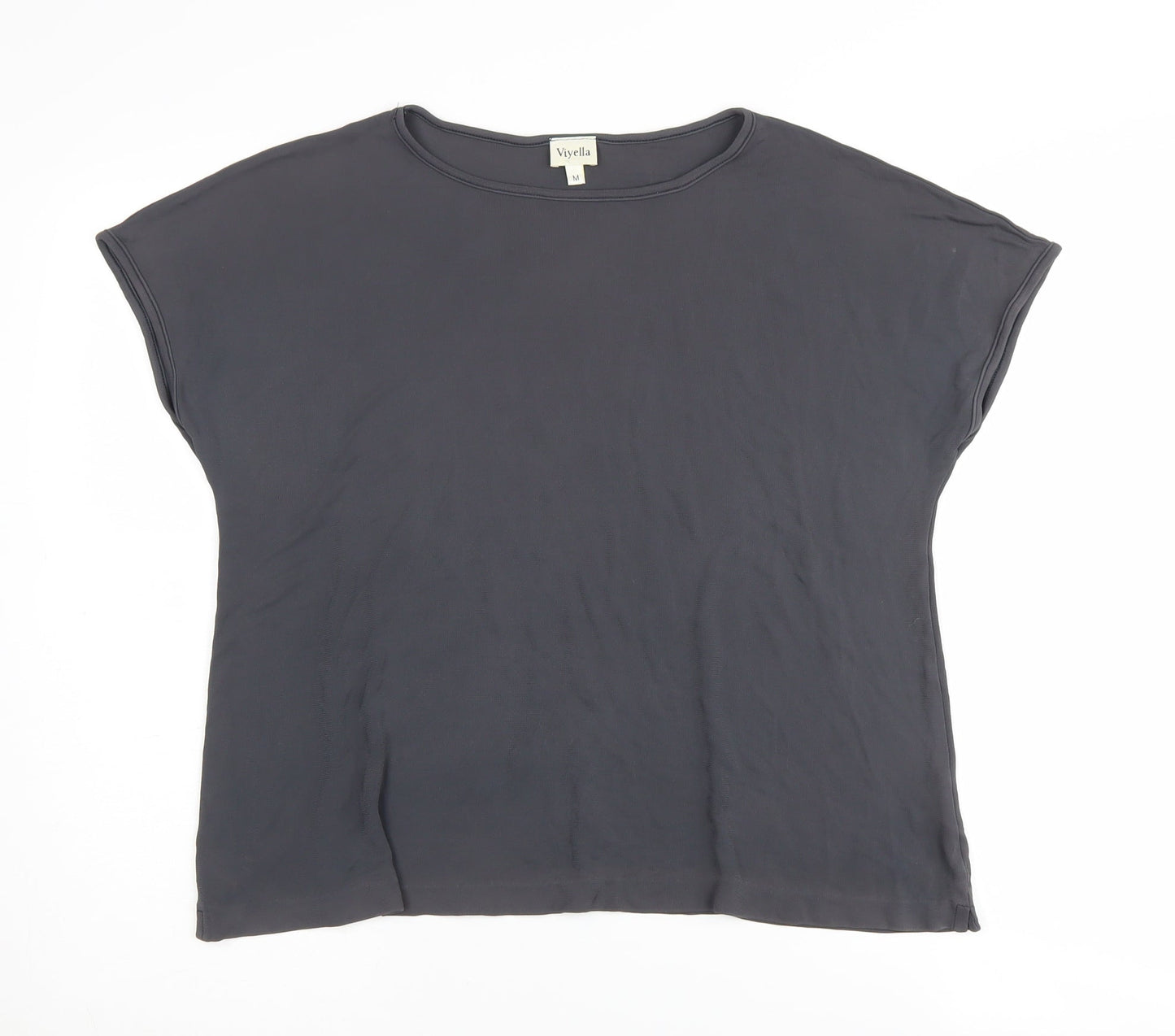 Viyella Women's Black Crew Neck T-Shirt M