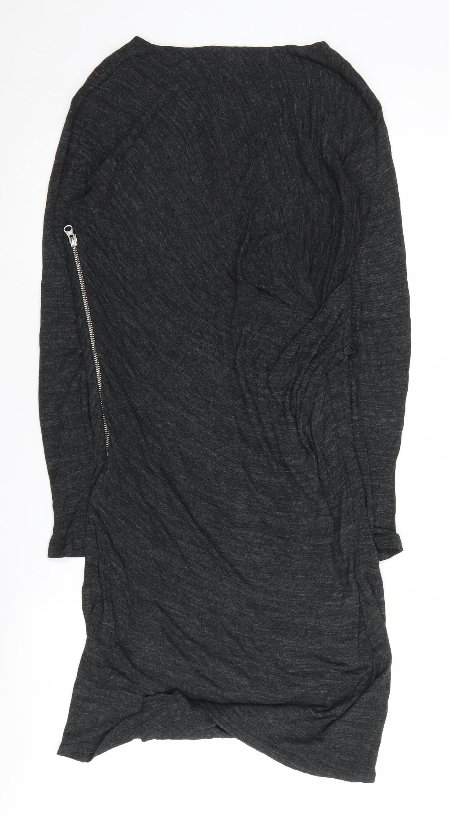 Whistles Women's Black Jersey Shift Dress Size 14