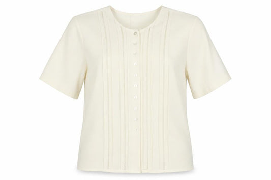 Womens UK Size 12 Alexon Ivory Polyester Blouse