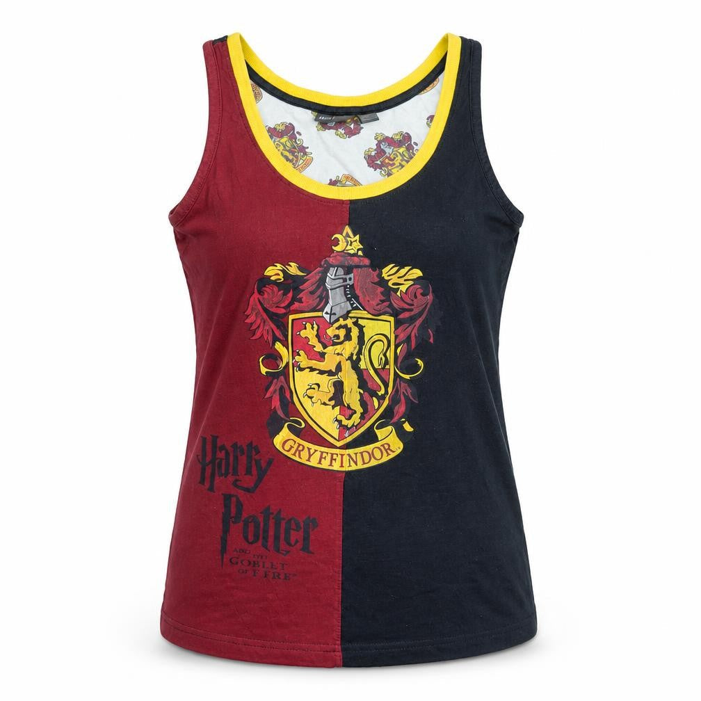 Womens UK Size S Harry Potter Multicoloured 100% Cotton Tank