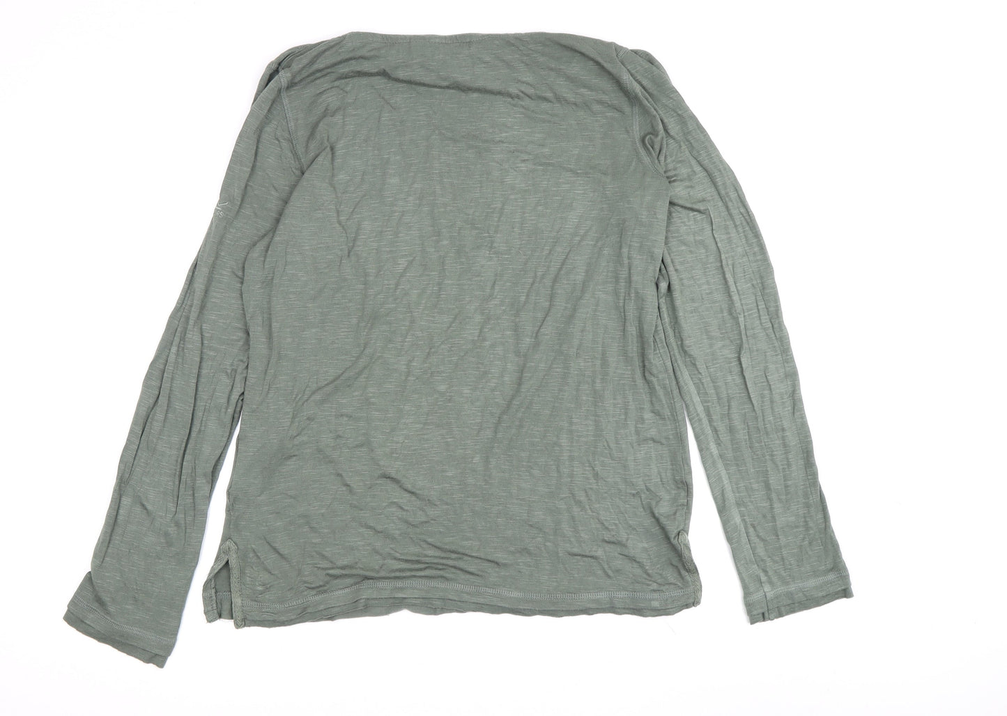 Regatta Women's Green Long Sleeve T-Shirt Size 12