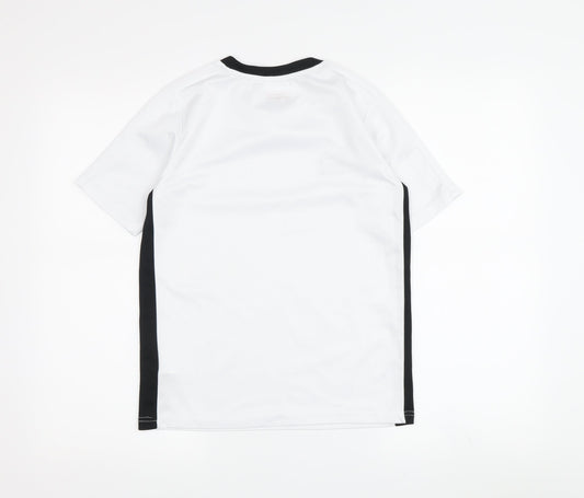 Sondico Boys' White Jersey T-Shirt 11-12 Years - Regular Fit