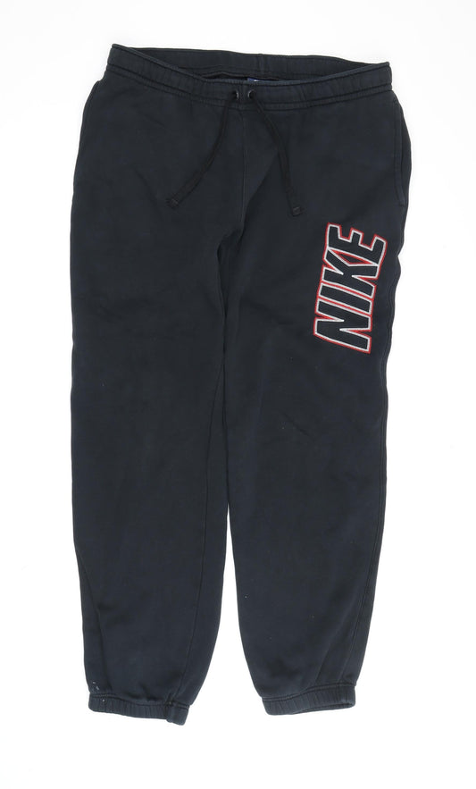 Nike Men's Black Jogger Trousers, Size L - Activewear