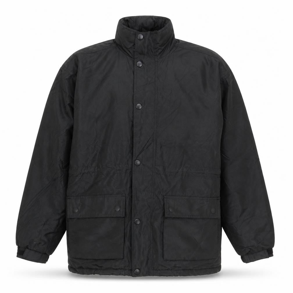 Boronia Men's Black Mid-Length Jacket M