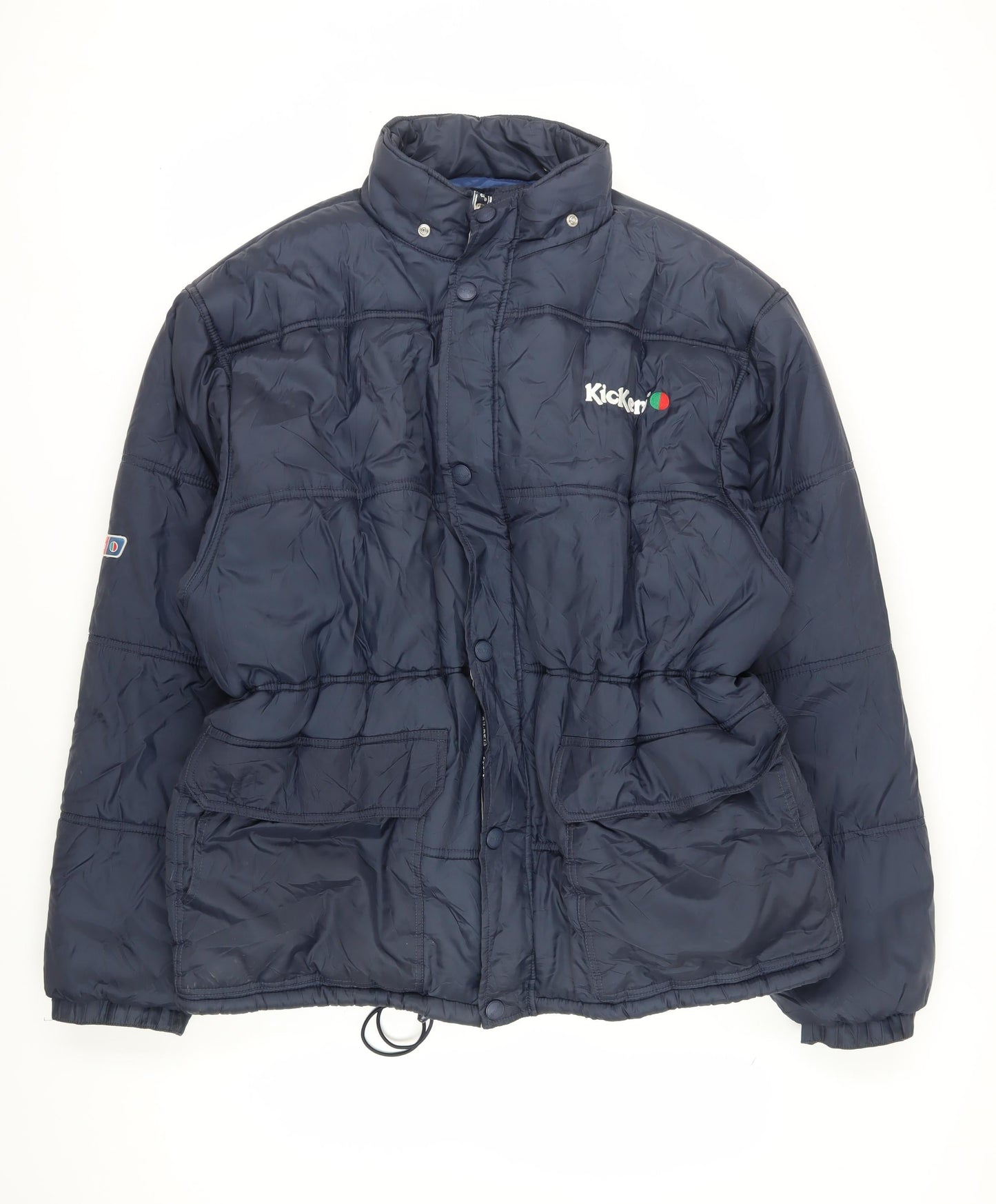 Kickers Men's Blue XL Puffer Jacket