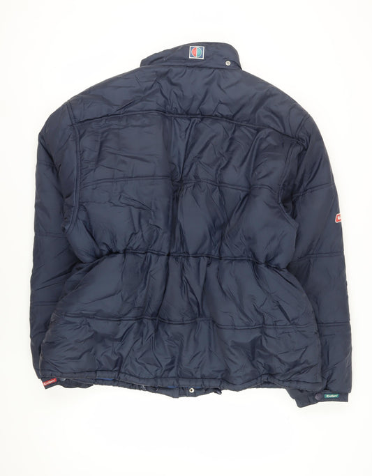 Kickers Men's Blue XL Puffer Jacket