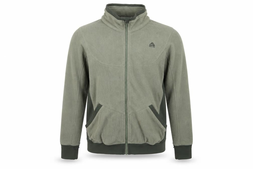 Nike Boys Green Track Jacket M Full Zip for Running