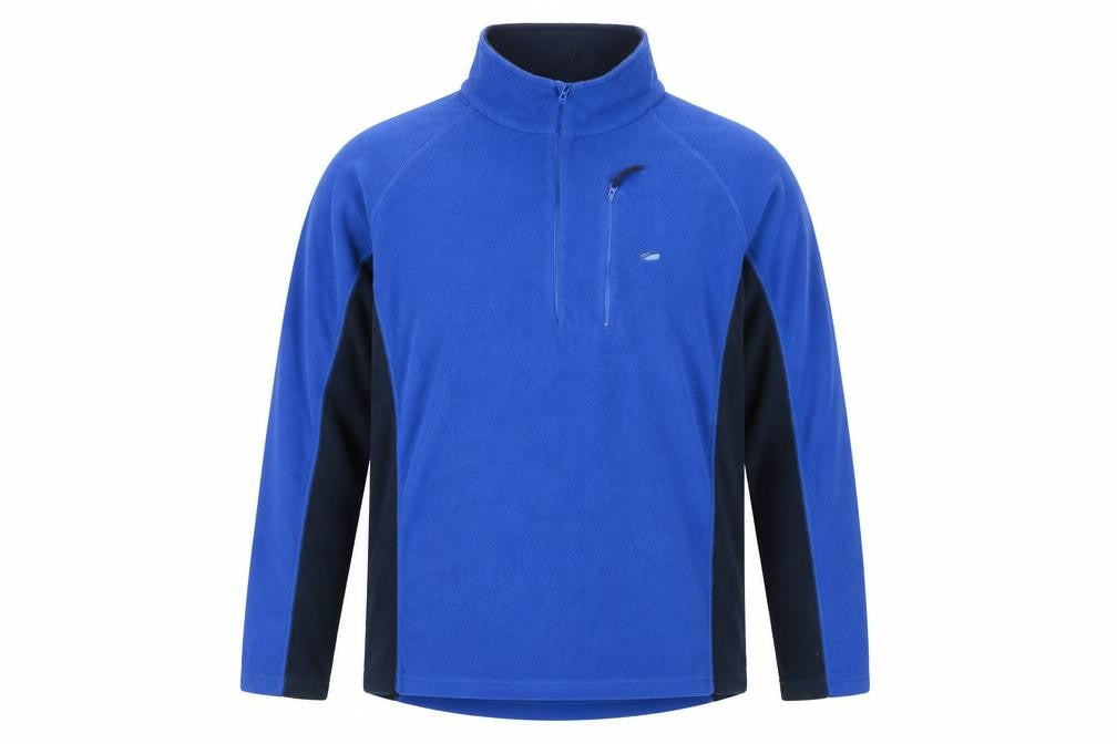 Mens UK 2XL Regular Mountain Life Blue Pullover Sweatshirt