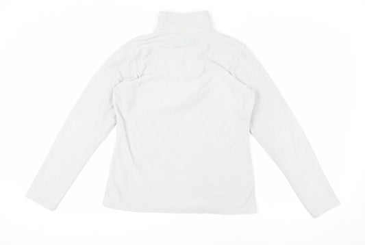 Mountain Warehouse Unisex Fleece Pullover, M, White