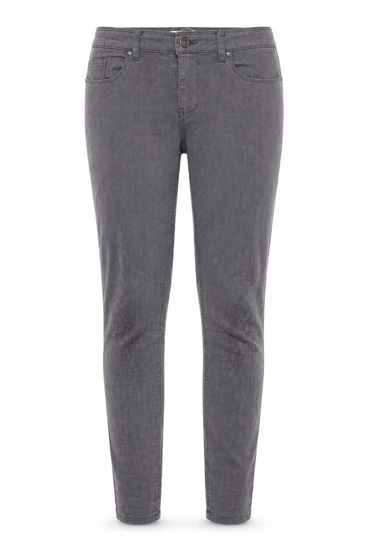Fat Face Women's Grey Jeans Size 12 Regular Fit