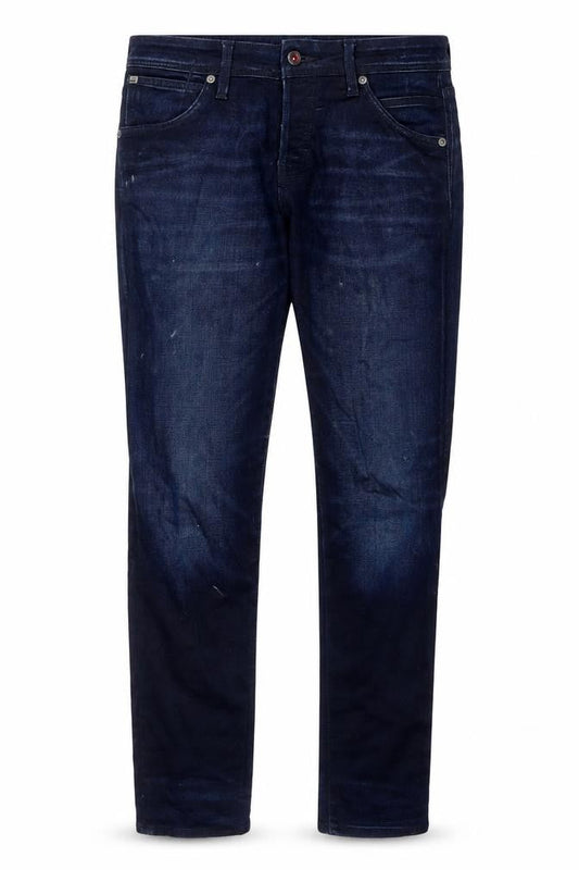 Jack & Jones Men's Blue Skinny Jeans, Size 31,32, Dark Wash