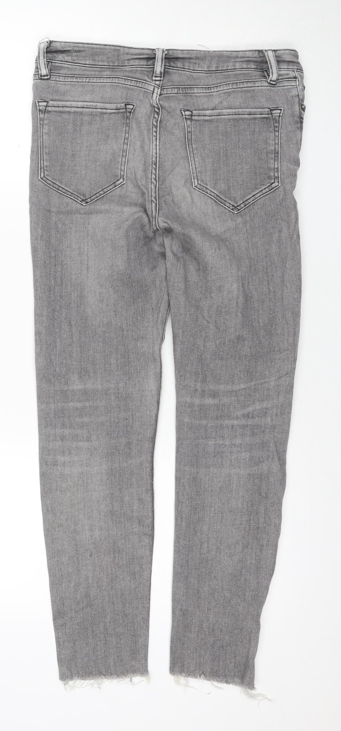 AllSaints Women's Grey Skinny Jeans Size 30