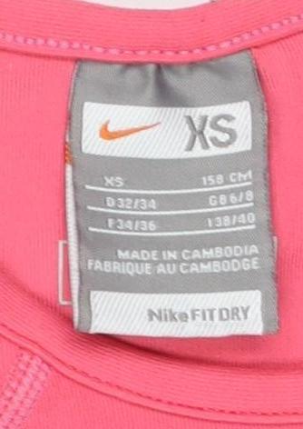 Nike Women’s Pink XS Tank Top with Moisture Wicking
