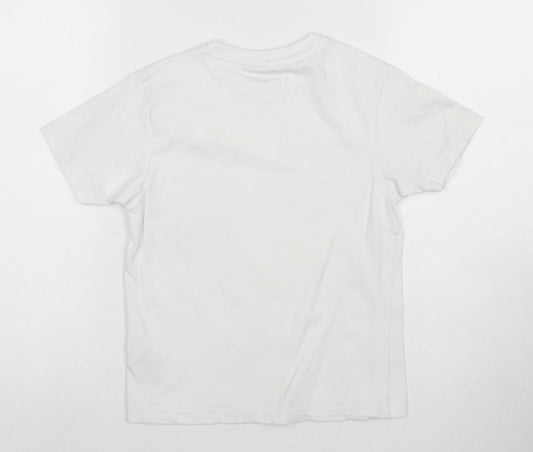 McKenzie Boys White T-Shirt 8-10 Years Casual Cotton
