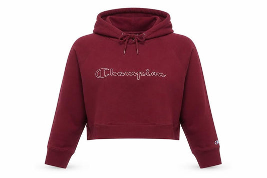 Womens UK XL Regular Champion Red Pullover Hoodie
