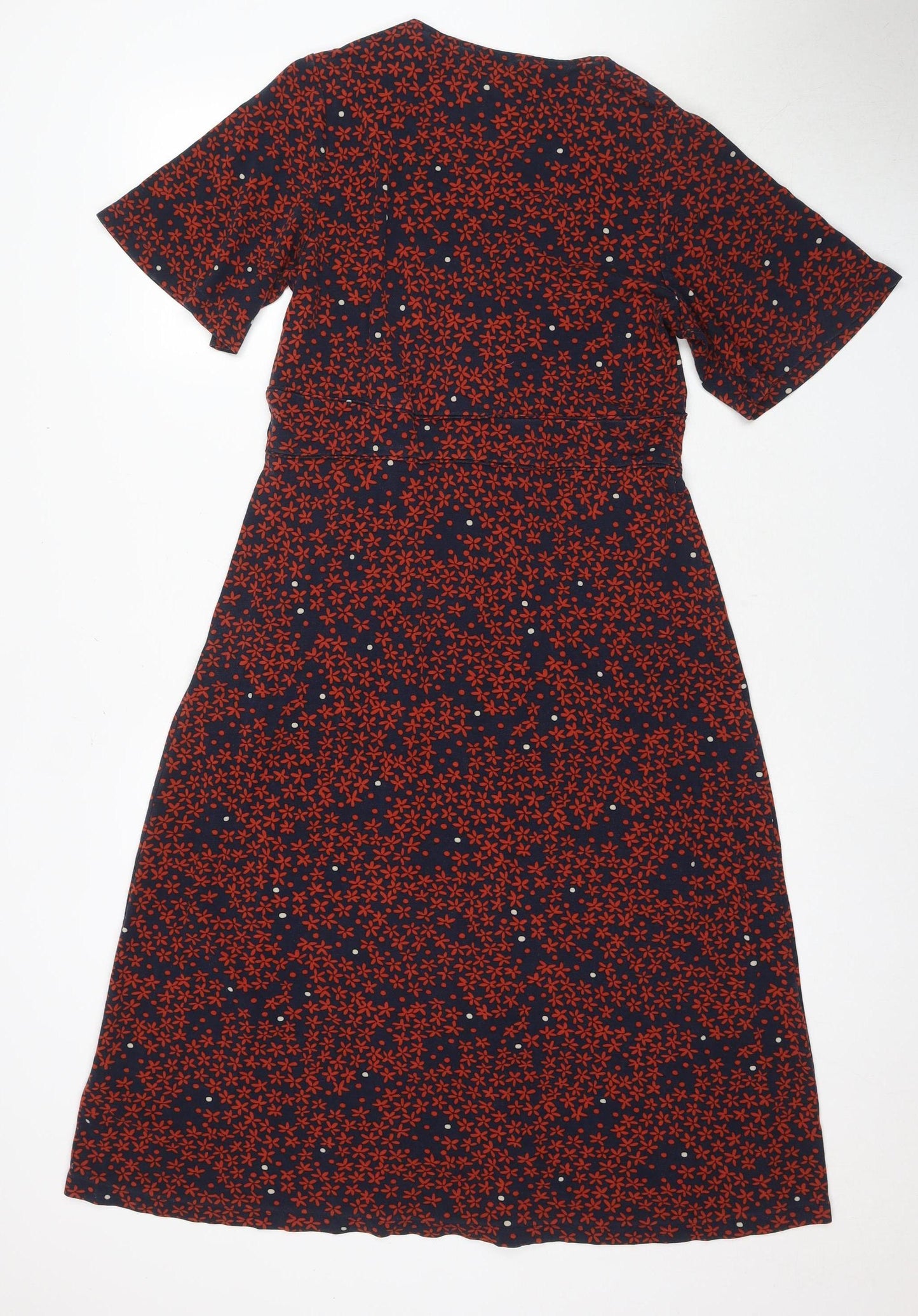 Jigsaw Women's Multicoloured L Floral Wrap Dress
