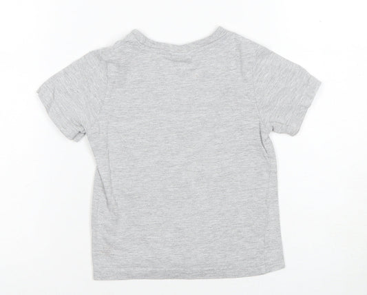 Marvel Boys Grey Captain America Avengers T-Shirt 3-4 Years