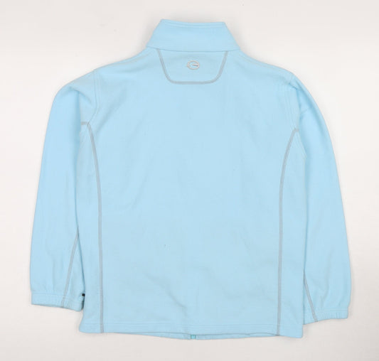 Sprayway Women's Blue Fleece Jacket Size 12 Regular