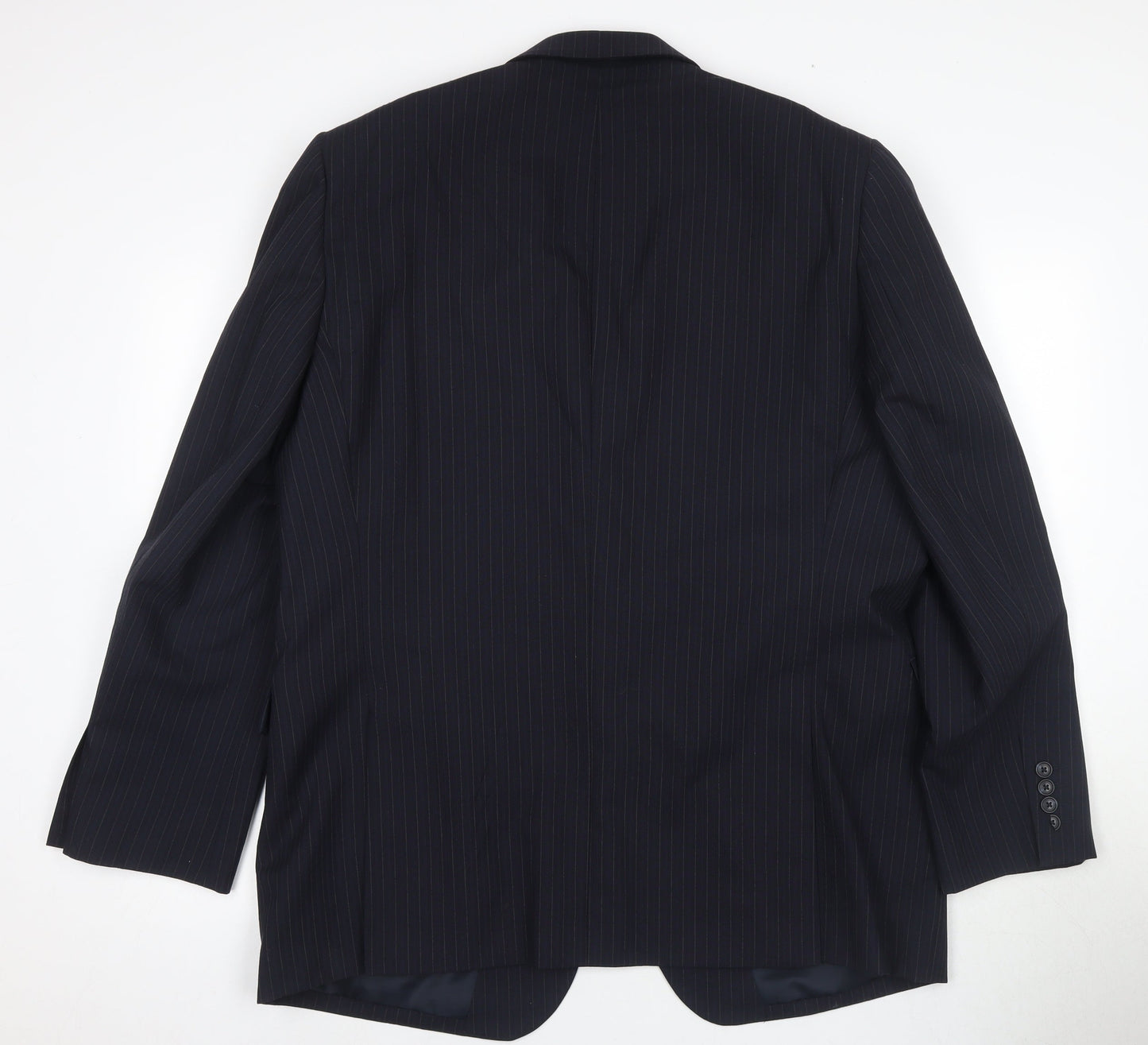 Jaeger Men's Blue Wool Suit Jacket - 46R