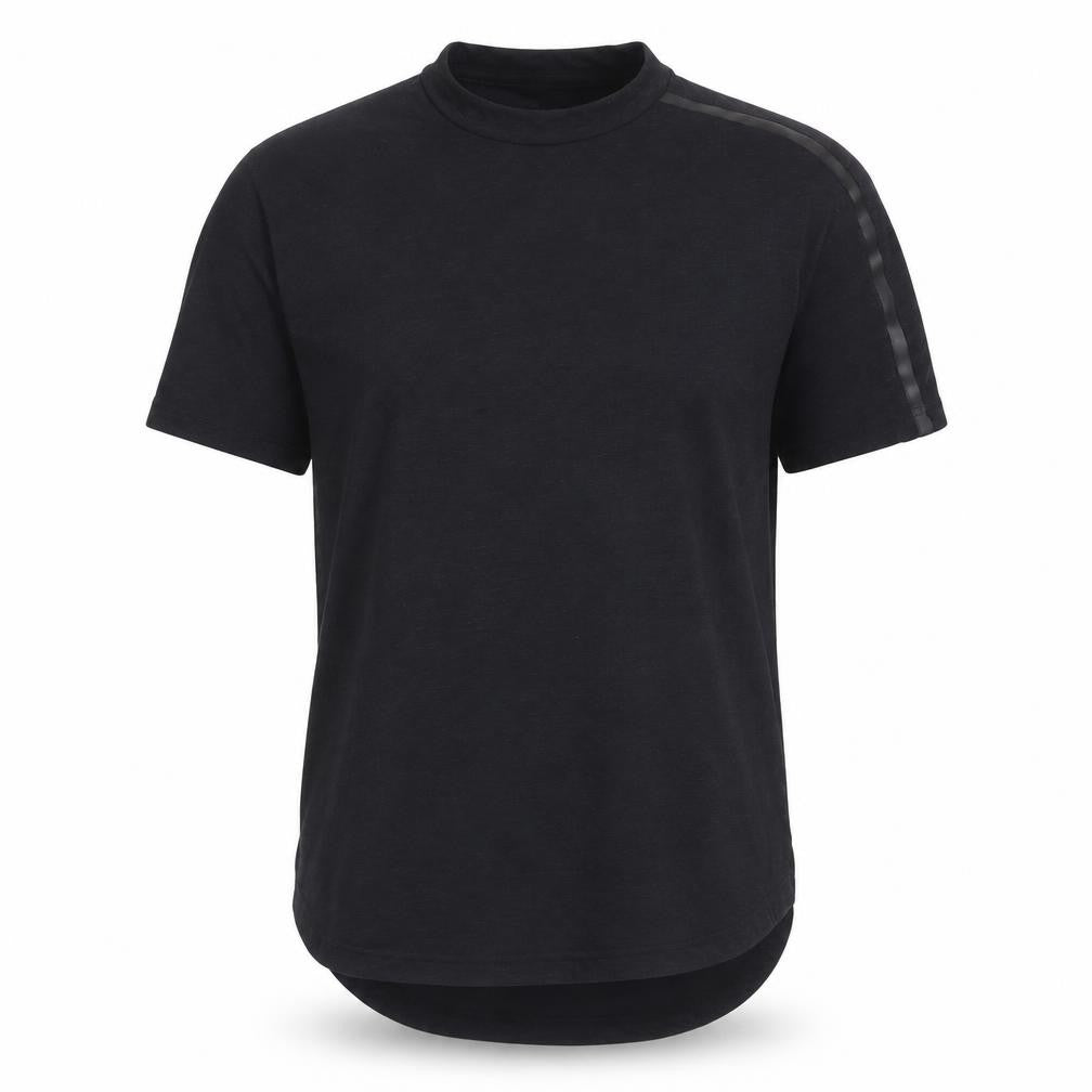Front view of Adidas Women's Black XS Athletic T-Shirt