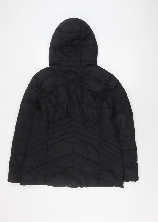 Next Women's Black Puffer Jacket Size 18