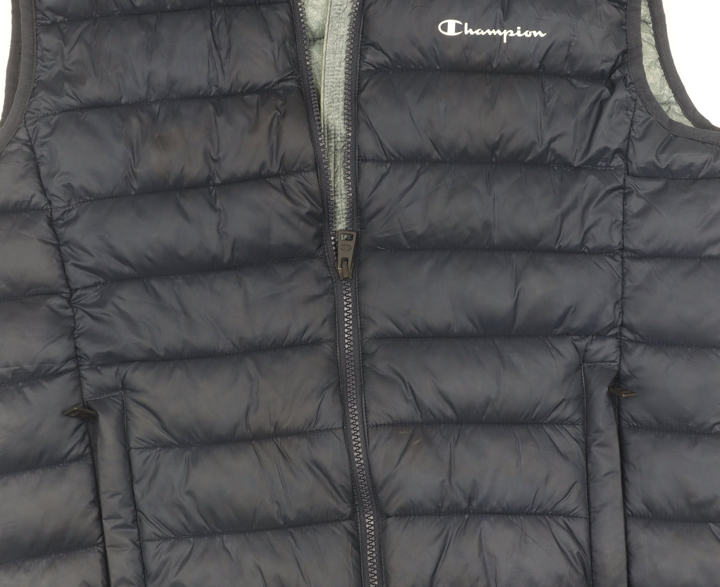 Champion Men's Black Puffer Jacket M