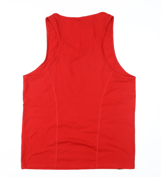 Physiq Apparel Men's Red 2XL Athletic Tank Top