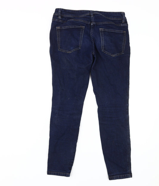 Next Women's Blue Skinny Jeans - Size 10, New