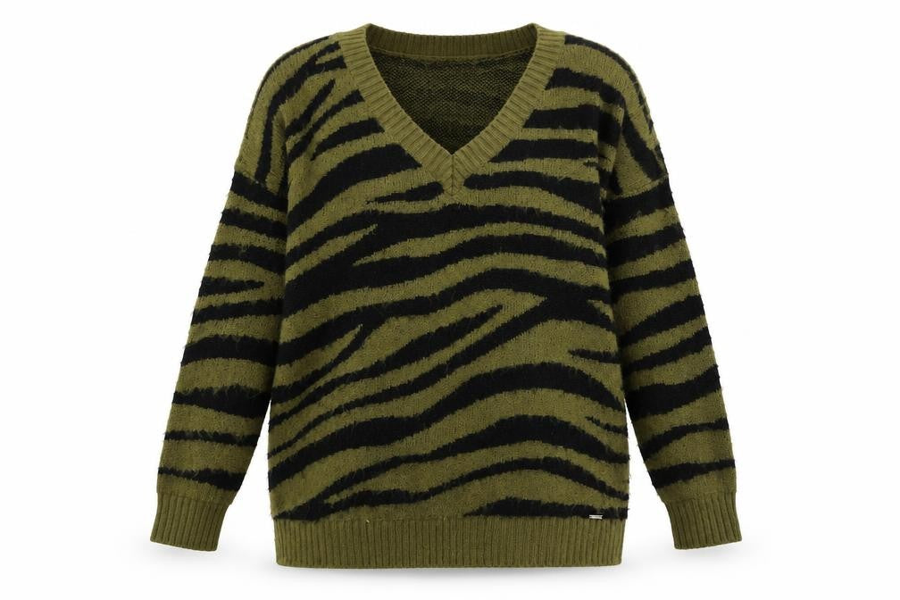 Womens UK 8 Regular Superdry Green Pullover
