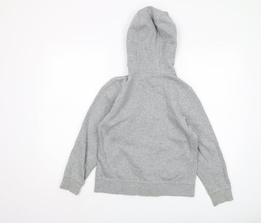 Nike Boys Grey Full Zip Hoodie M Medium