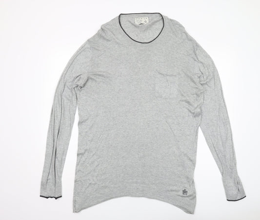 Jack & Jones Men's Grey 2XL Pullover Jumper