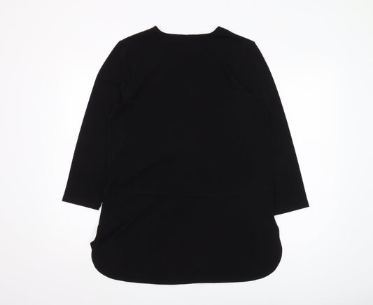 Lauren Ralph Lauren Women's Black 3/4 Sleeve Top M
