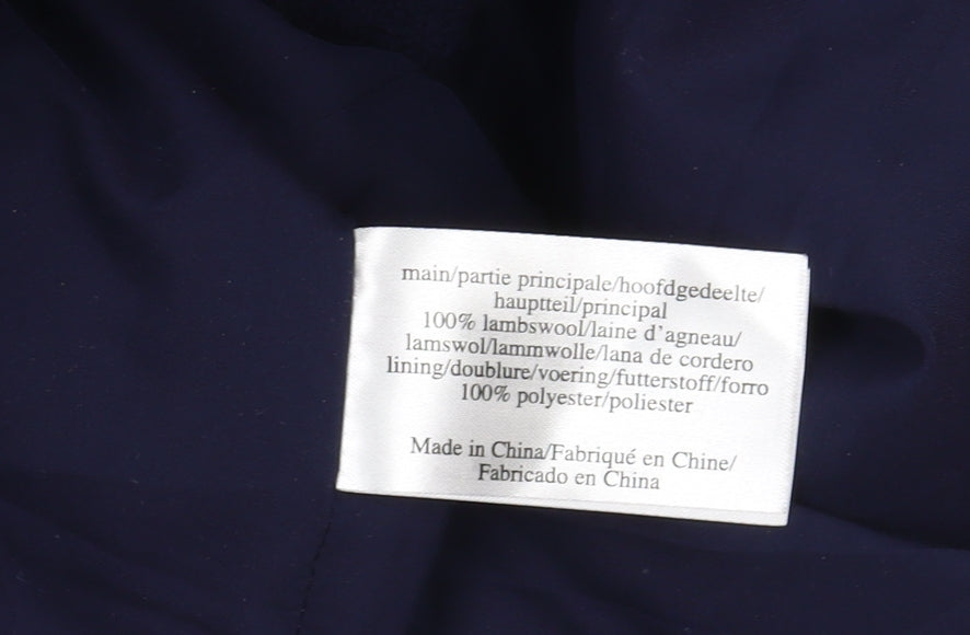 Laura Ashley Women's Blue Military Jacket, Size 12