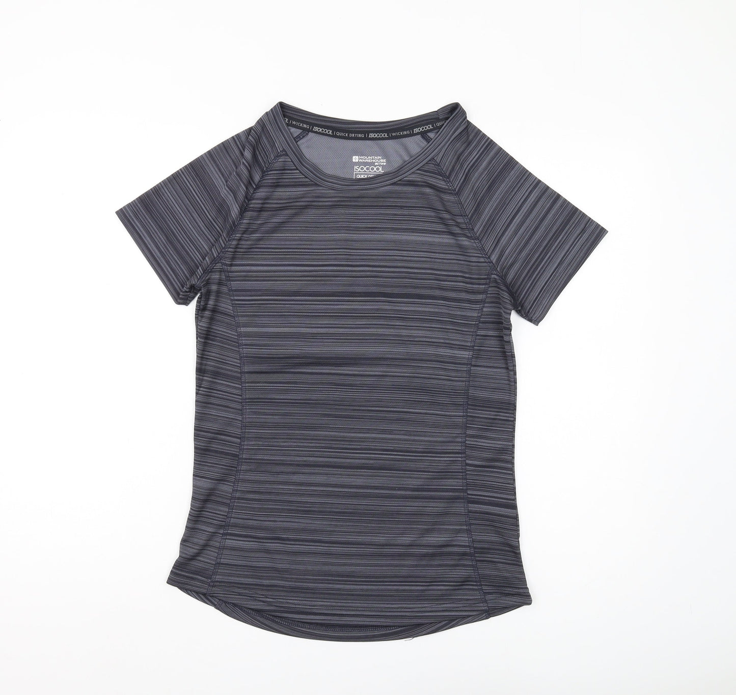 Mountain Warehouse Women's Grey Athletic T-Shirt Size 10