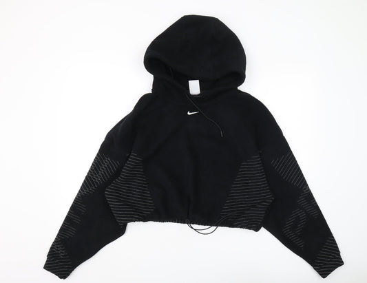 Nike Women's Black Pullover Hoodie - Medium, Activewear