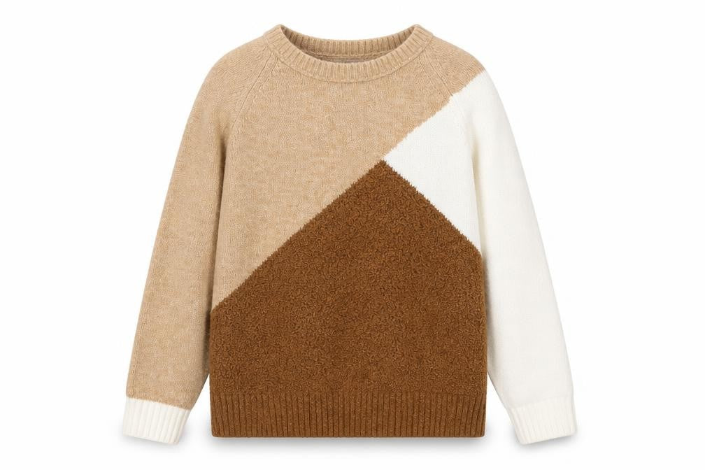 Marks and Spencer Women's Multicoloured Pullover Jumper L