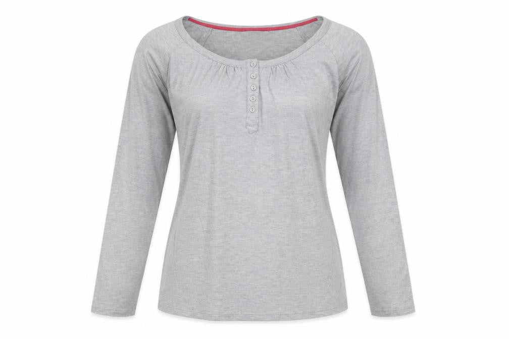 Womens UK Size M Dickins & Jones Grey Lyocell Blend T-Shirt