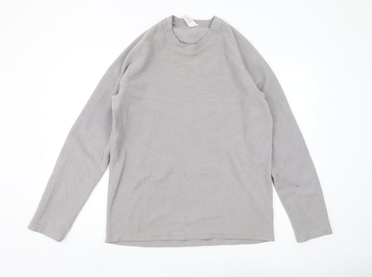 Quechua Grey Men's Pullover Sweatshirt - Size L