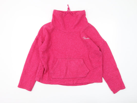 Dare 2B Women's Pink Pullover Sweatshirt, UK 12, Hooded & Lightweight