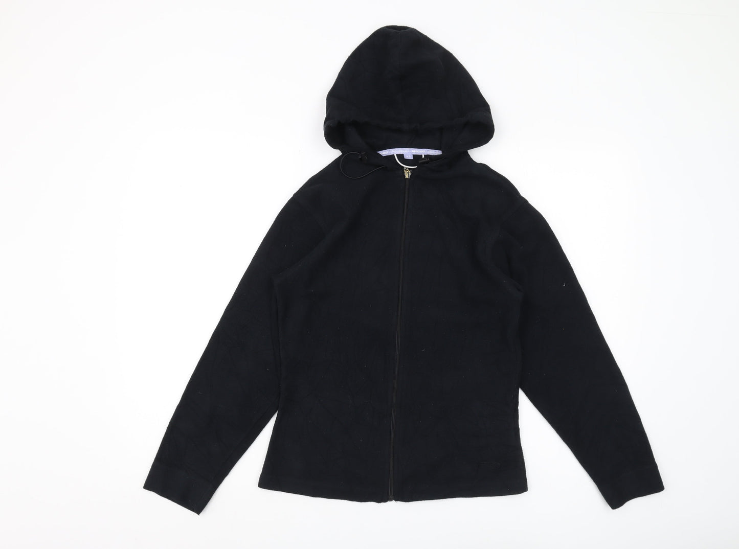 Micro Women's Black XS Fleece Hooded Jacket