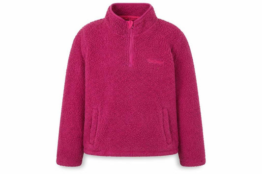 Peter Storm Girls Pink 1/4 Zip Sweatshirt 11-12 Years
