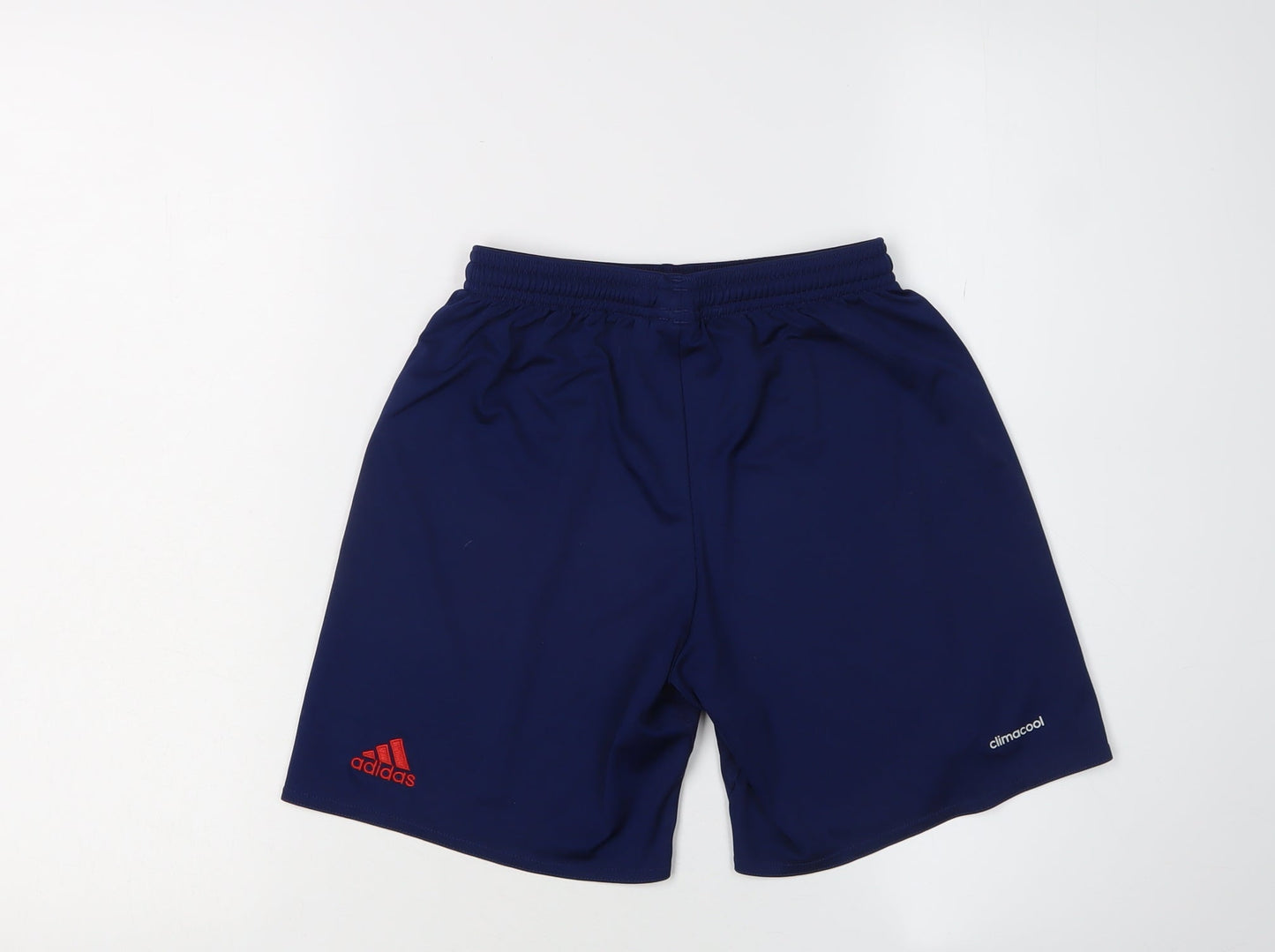 Adidas Boys Blue Football Shorts 9-10 Years Athletic